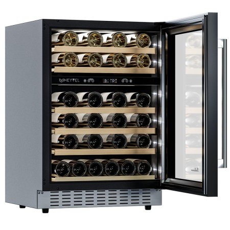 Винный шкаф Meyvel MV46PRO-KST2 двухзонный под столешницу